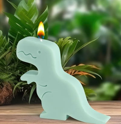 Molde de silicona dino  jabones Velas, Cemento, Resina y Yeso