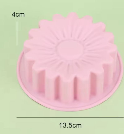 Molde de silicona mini tartera flor – Chocolate, Resina y Yeso
