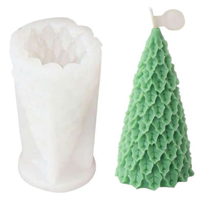 Molde de silicona pino la187 Velas, Cemento, Resina y Yeso