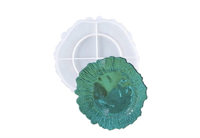 Molde de Silicona plato con relieve