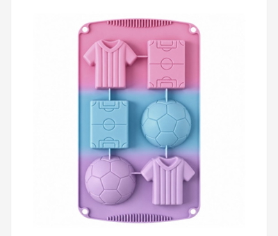Molde de silicona placa futbol