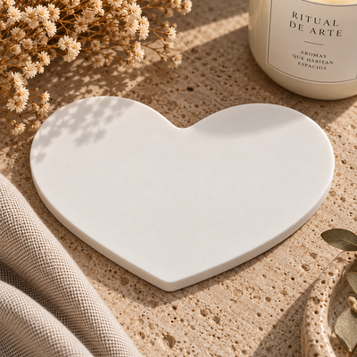 Molde Termoformado plato corazon