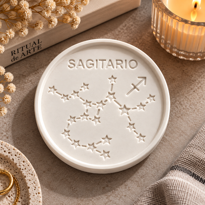 Molde Termoformado plato zodiaco. Sagitario