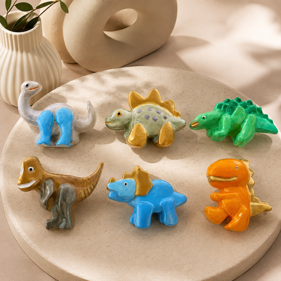 Molde de silicona placa dinos xl