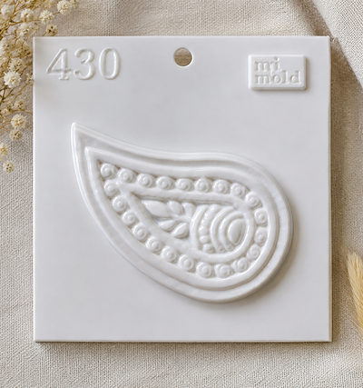 Molde termoformado porta sahumerio Gota Paisley
