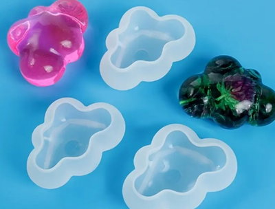 Molde de silicona nube 