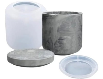 Molde de silicona contenedor liso