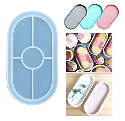 Molde de Silicona bandeja ovalada xl