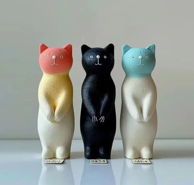 Molde de Silicona gato parado