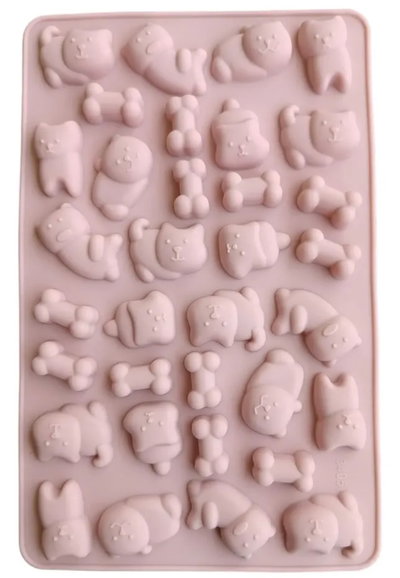 Molde de silicona placa gatitos