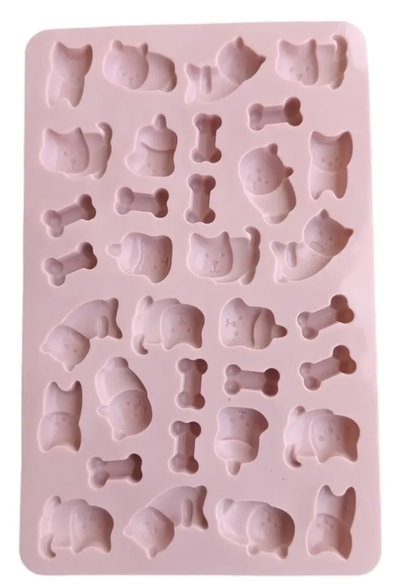 Molde de silicona placa gatitos