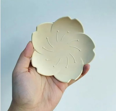 Molde de Silicona plato flor 
