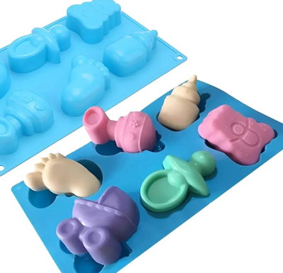 Molde de Silicona placa bebe