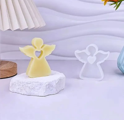 Molde de silicona Ángel  corazón 