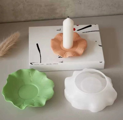 Molde de Silicona plato ondas 