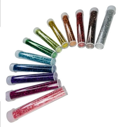 Glitter surtido x 12