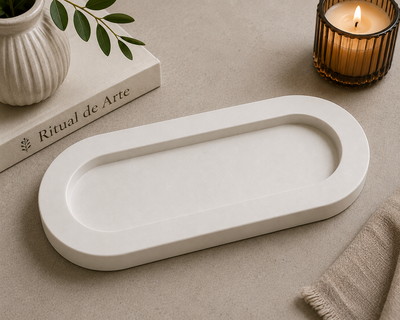 Molde Termoformado Bandeja ovalada  28 × 12 cm