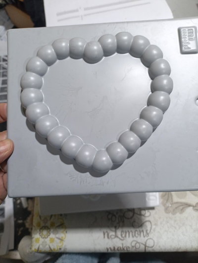 Molde Termoformado bandeja bubble corazon