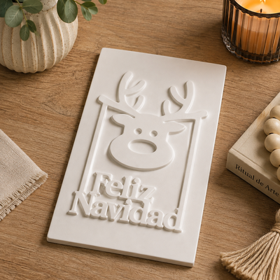 Molde Termoformado placa Navidad