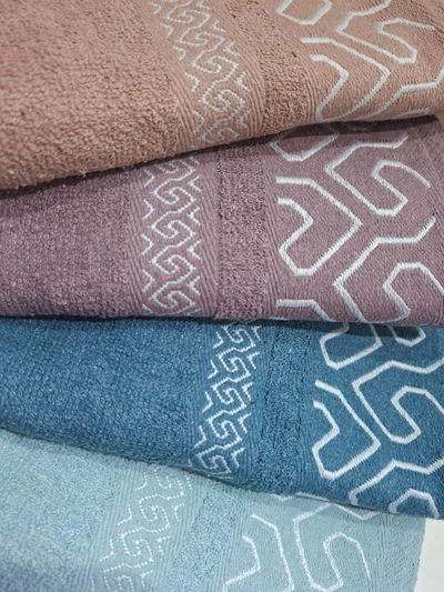 SET TOALLA Y TOALLON LIVIANO 100% ALGODON