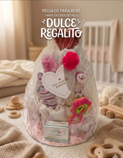 Torta de Pañales y Accesorios - Regalo Ideal para Baby Shower