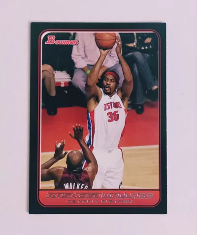 RASHEED WALLACE Topps Bowman 2006