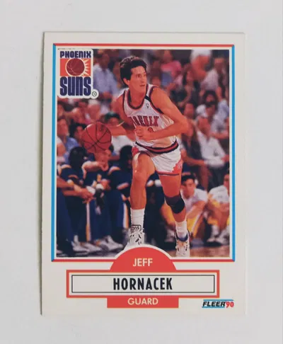 JEFF HORNACEK Fleer 1990