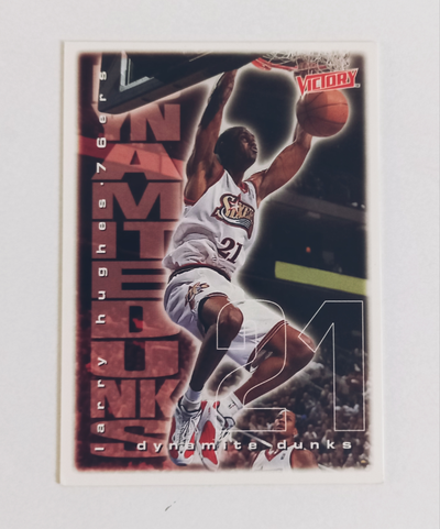 LARRY HUGHES Upper Deck Victory 1999