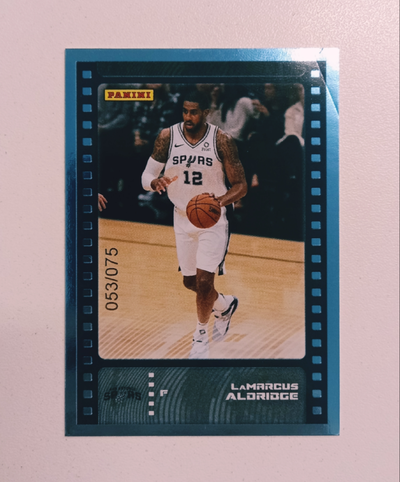 LAMARCUS ALDRIDGE Panini Sticker & Card 2019 Numerada
