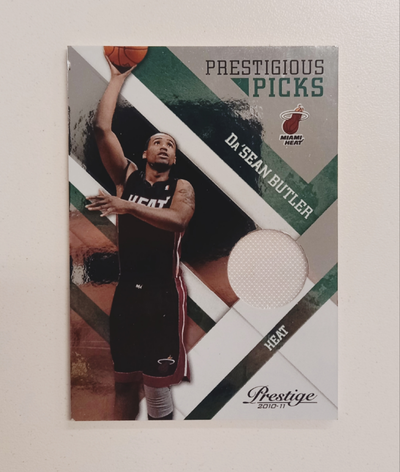 Da´SEAN BUTLER Panini Prestige 2010 Jersey Numerado