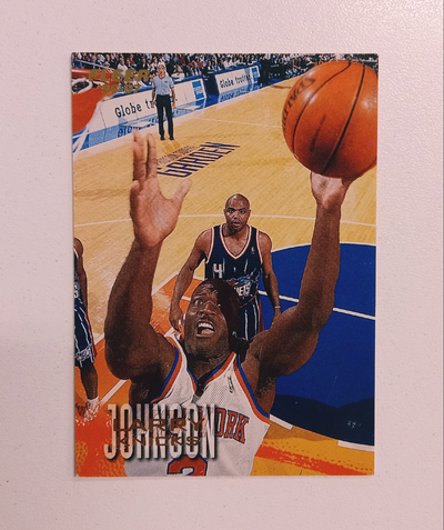 LARRY JOHNSON Fleer 1997