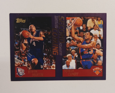 KENYON MARTIN / MARCUS CAMBY Topps 2000