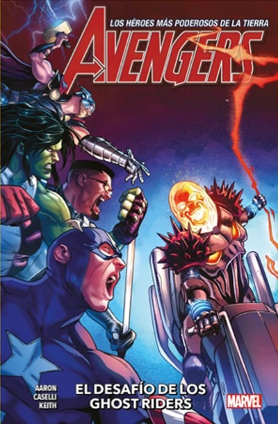 AVENGERS Tomo 3: EL DESAFÍO DE LOS GHOST RIDERS Panini