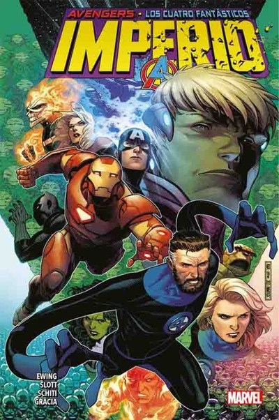 IMPERIO AVENGERS LOS CUATRO FANTASTICOS Panini