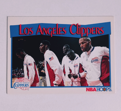 LOS ANGELES CLIPPERS Hoops 1991