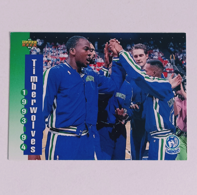 MINNESOTA TIMBERWOLVES Upper Deck 1994