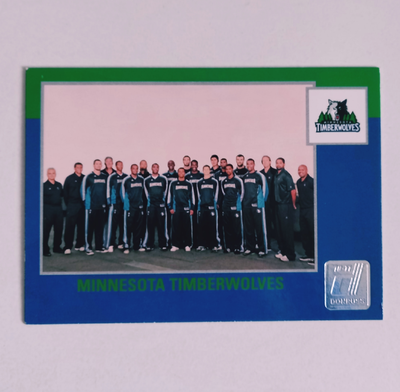 MINNESOTA TIMBERWOLVES Panini Donruss 2011