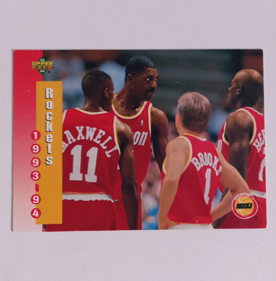 HOUSTON ROCKETS Upper Deck 1994