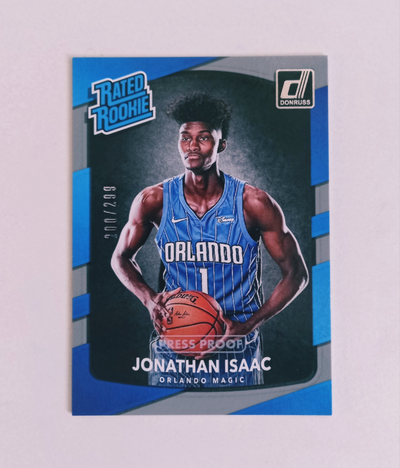 JONATHAN ISAAC Panini Donruss 2017 Numerada