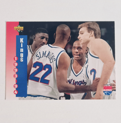 SACRAMENTO KINGS Upper Deck 1994