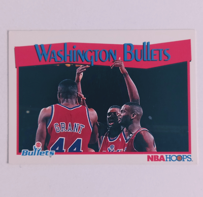 WASHINGTON BULLETS Hoops 1991