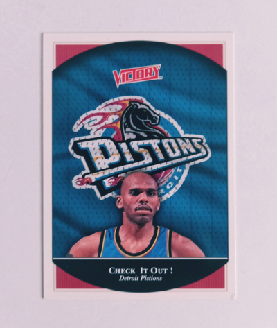 DETROIT PISTONS Upper Deck Victory 1999