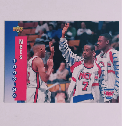 NEW JERSEY NETS Upper Deck 1994