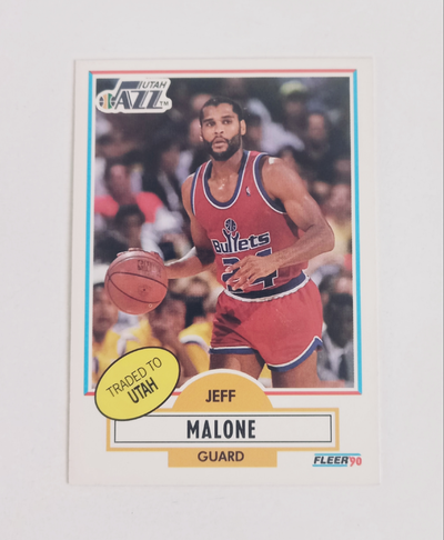 JEFF MALONE Fleer 1990