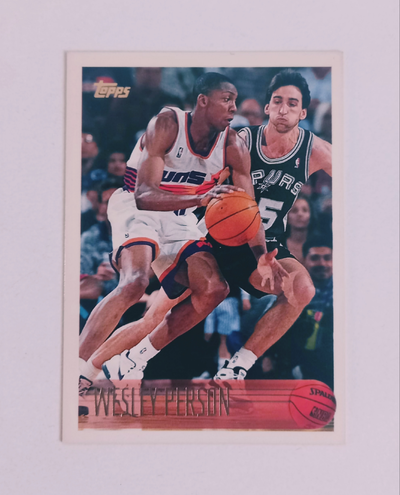 WESLEY PERSON Topps 1996