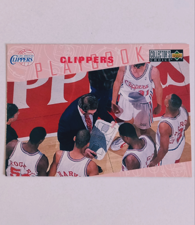 LOS ANGELES CLIPPERS Upper Deck 1996 Playbook