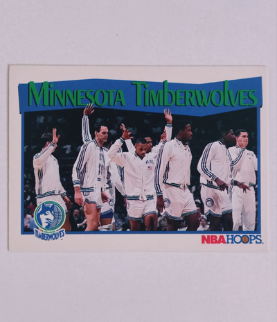 MINNESOTA TIMBERWOLVES Hoops 1991