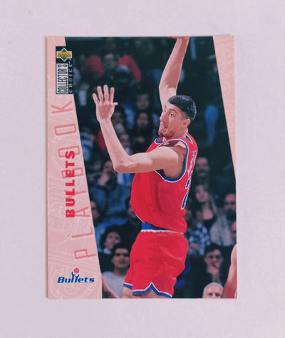 WASHINGTON BULLETS Upper Deck 1996 Playbook