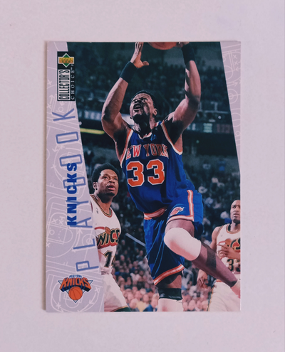NEW YORK KNICKS Upper Deck 1996 Playbook