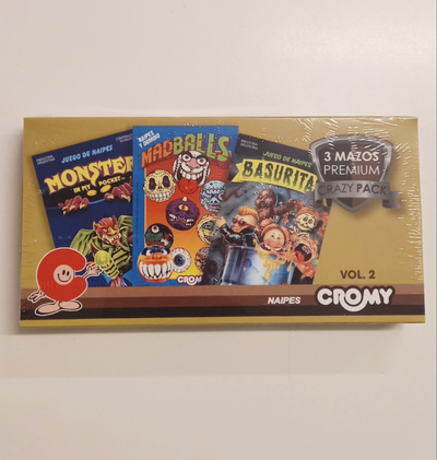 NAIPES CROMY: CRAZY PACK